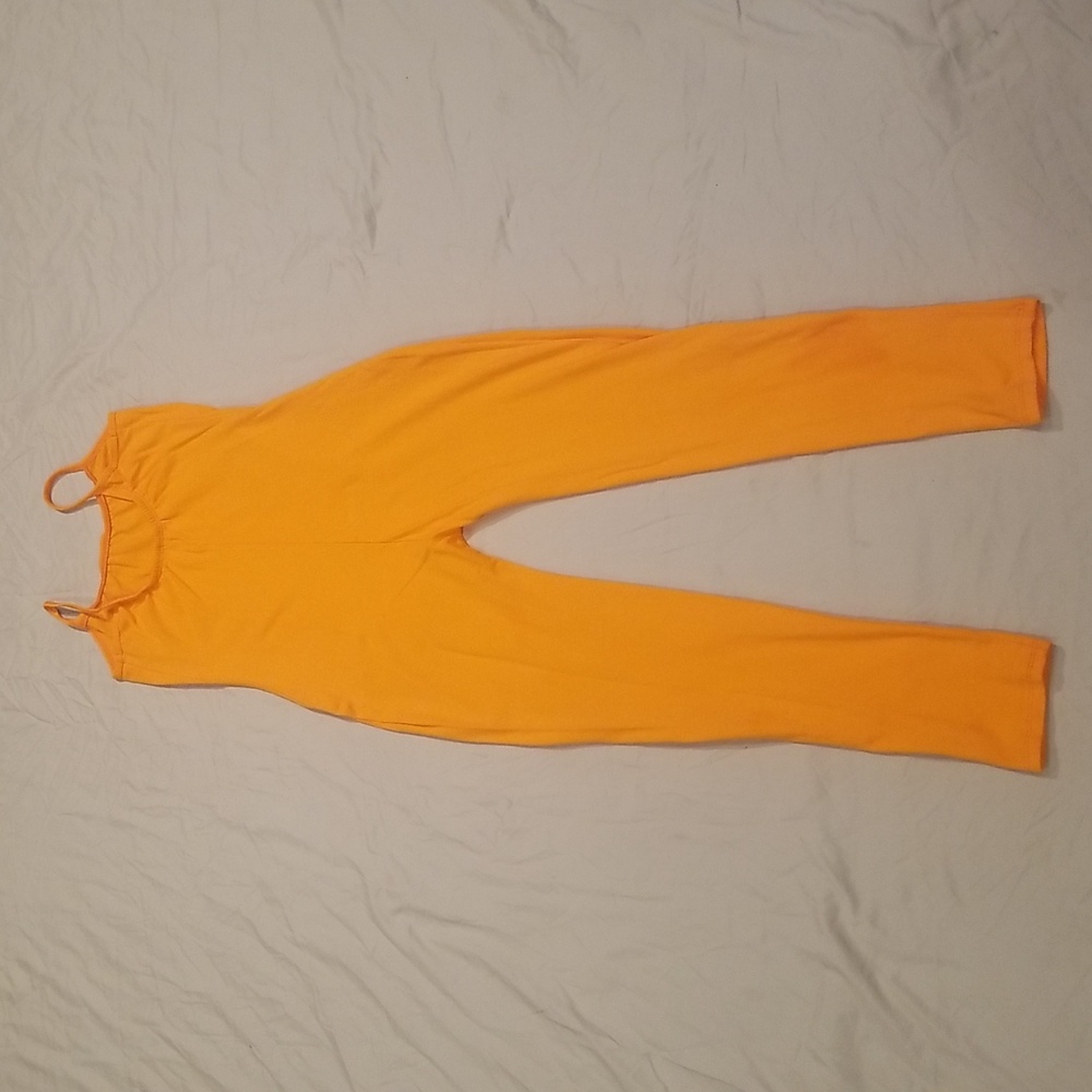 Orange Women's Unitard - Picture 3 of 4